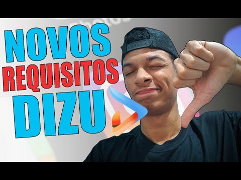 NOVOS REQUISITOS PARA SER ACEITO NO DIZU - NOVA REGRA