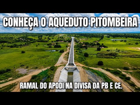 AQUEDUTO PITOMBEIRA, RAMAL DO APODI, DIVISA DA PARAÍBA E CEARÁ.