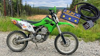 KLX300r EJK Tuner Install and Test