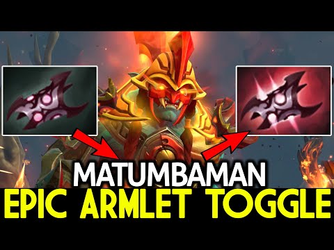 MATUMBAMAN [Huskar] Epic Armlet Toggle Destroy Pub Game Dota 2
