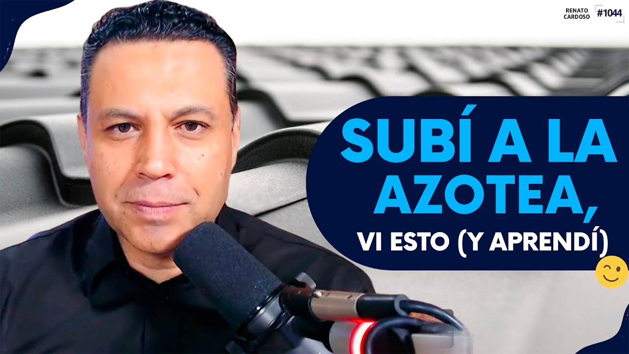 SUBÍ A LA AZOTEA, VI ESTO (Y APRENDÍ)