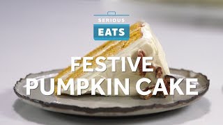 How to Make A Festive Pumpkin Layer Cake