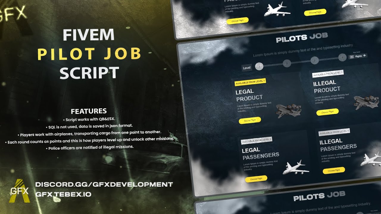 GFX Pilot Job Script