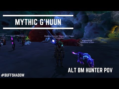 Honestly vs Mythic G'huun - Beast Mastery Hunter PoV