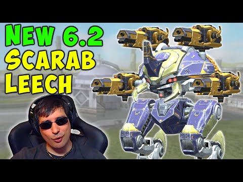 New 6.2 SCARAB LEECH Robot Dominating War Robots - WR Mk2 Gameplay