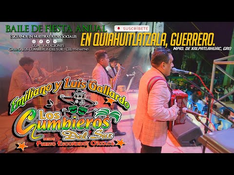 BAILE DE FIESTA ANUAL  # 2  EN QUIAHUITLATZALA GRO. LOS CUMBIEROS DEL SUR