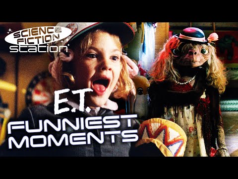 E.T.’s Funniest Moments & Classic Scenes | E.T. (1982) | Science Fiction Station