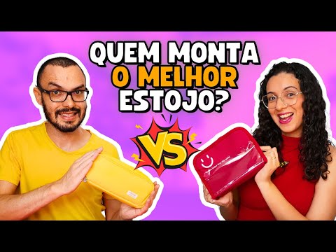 Quem Monta o Melhor Estojo? Iara Reis vs Bruno Reis