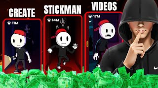 I Found a NEW Way To Make Viral Stickman Videos (HIDDEN METHOD!)