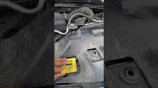 How to add coolant to any vehicle #automobile #diy #overheating #mechanic