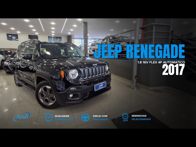Vídeo JEEP RENEGADE 1.8 16V FLEX 4P AUTOMATICO