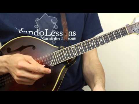 Chinquapin Hunting (A Major) (With Tabs & Play Along Tracks)- Mandolin Lesson