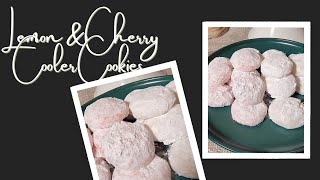 Lemon and Cherry Cooler Cookies