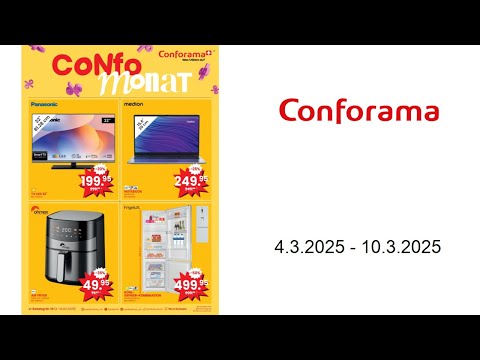 Prospekt Conforama - Katalog Nr. 10 - 4.3. - 10.3.2025