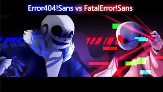 Error404!Sans vs FatalError!Sans [Animation]