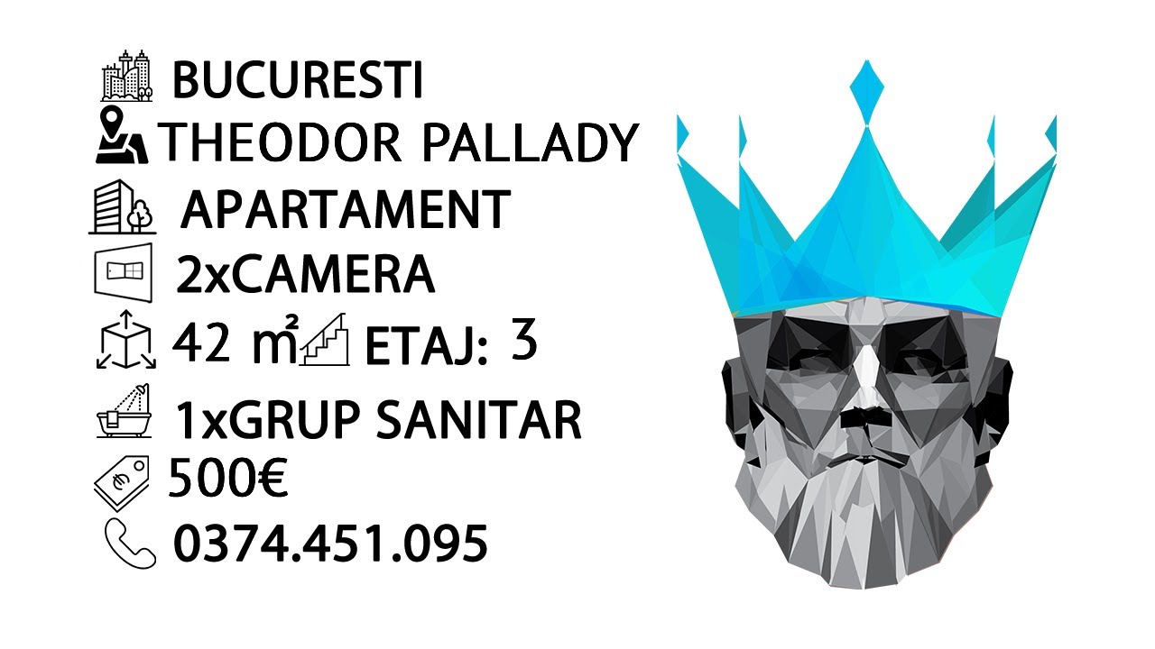 Tur video Apartament | 2 Camere | Pallady