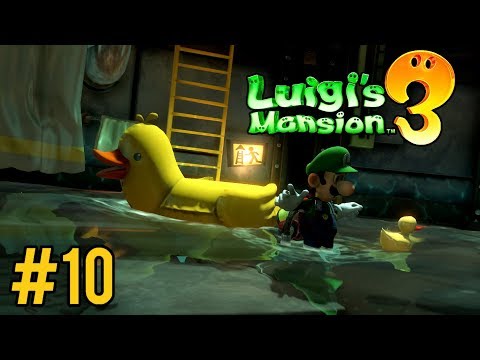 Luigi's Mansion 3 - Playthrough (Part 10 - Floor B2, Boilerworks, Janitor Ghost) [Switch]