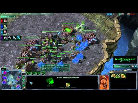 Starcraft 2 - 2v2: (Z)haCkProTech, (Z)tehredbandit vs. (Z)mystic, (T)Sorcery