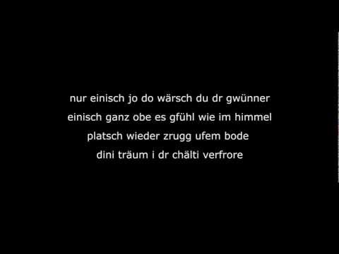Baschi - Gib Nit Uf (Lyric Video)