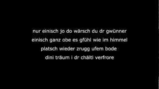 Baschi - Gib Nit Uf (Lyric Video)