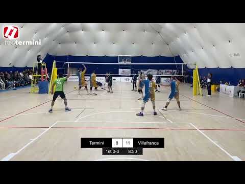 Volley serie B maschile, Atletica Termini - Villafranca Tirrena