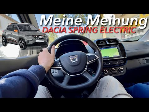 DAS denke ich über den DACIA SPRING ELECTRIC nach meiner Probefahrt mit dem günstigsten E-Auto