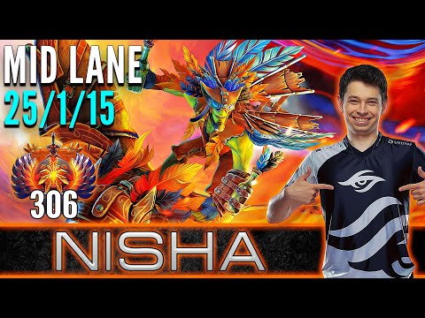 Liquid.Nisha  [ Batrider ]  Mid Lane Pro Gameplay  [ Patch 7.32d ]  Dota 2 Full Game