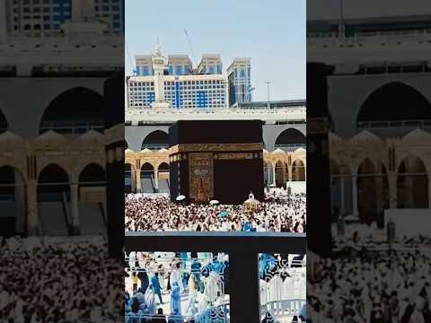 SUBHANALLAH 💚💚🤍 #MAKKAH #MADINA #HARAM #KABA #TAWAFEKABA #labaik #hajj #saudia #shorts #hajj2024