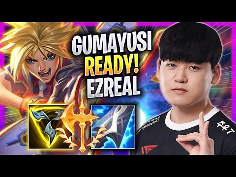 GUMAYUSI IS READY TO PLAY EZREAL! - T1 Gumayusi Plays Ezreal ADC vs Tristana! | Season 2023