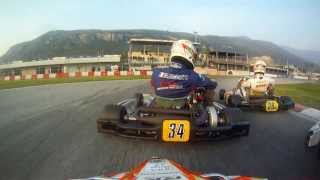 preview picture of video '2a gara campionato interegionale zona sud Sarno gara 2 - Rotax Max'