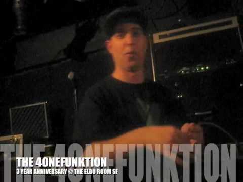 THE 4ONEFUNKTION 3 YEAR ANNIVERSARY