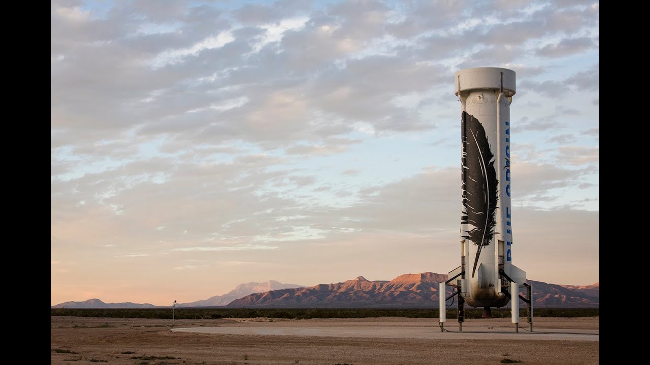 Многоразовая ракета Безоса вышла в космос — но не на орбиту, а это было бы сложнее. Фото.
