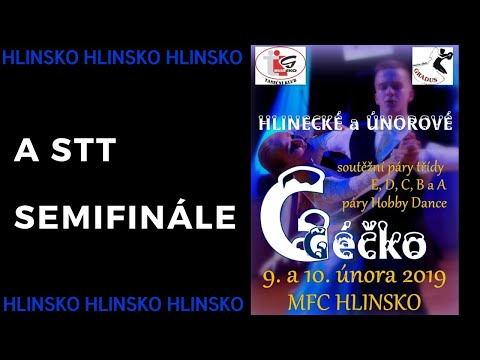 HLINECKÉ A ÚNOROVÉ GÉČKO 2019 | HLINSKO, 10.02. | DOSPĚLÍ A STT | SEMIFINÁLE