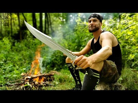 The Spartan Sword in Action (Leonidas Re-Born)