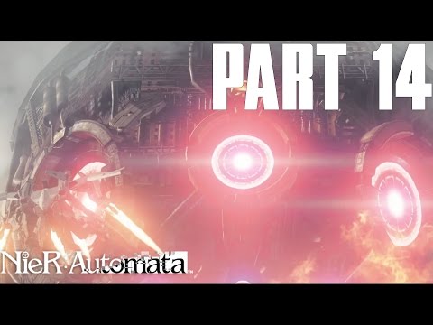 THE FLOODED CITY | NieR Automata Part 14 - 2B Campaign Gameplay Walkthrough (PS4 PC HD)