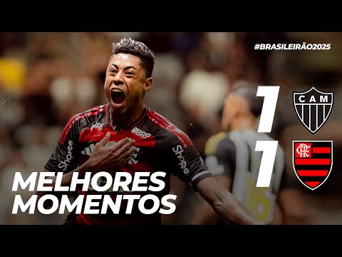 ATLÉTICO-MG 1 X 1 FLAMENGO | MELHORES MOMENTOS | BRASILEIRÃO (25/11/25)