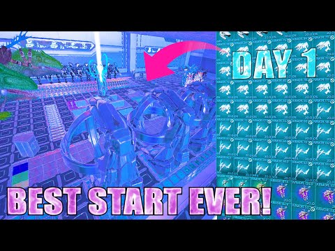 Getting into an Alpha Base, Naked on Day 1!  | SMALL TRIBES SEASON 4 E.1