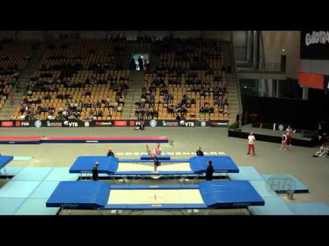 HES Bartlomiej (POL) - 2015 Trampoline Worlds - Qualification TR Routine 2