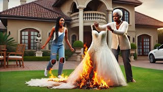Her cruel mother inlaw burnt her wedding dress to prevent her from marrying her son #folktales