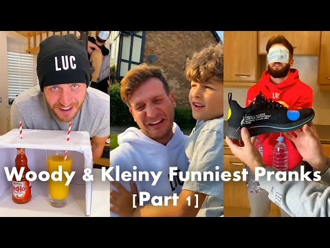 PART 1 | WOODY AND KLEINY FUNNIEST PRANKS - COMPILATION