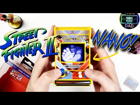 MyArcade Street Fighter II Nano Arcade Player Pro | Quick Look // Unboxing & Gameplay