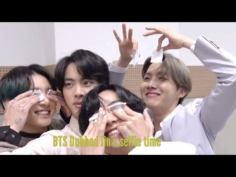 BTS Dubbed Jin's selfie time