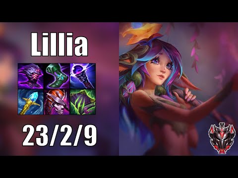 Lillia vs Graves JUNGLE - Patch 12.22 euw1 GRANDMASTER