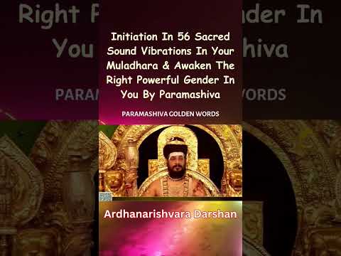 Initiation In 56 Sacred #Sound Vibrations In Your Muladhara & Awaken The Right Gender In You #shorts