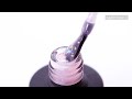 SAGA professional AGATE BASE 3 (ніжно-рожевий з ефектом битого скла), 9 мл