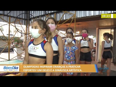 Olimpíadas inspiram crianças a praticar esportes, sendo a ginástica artística um deles 03 08 202