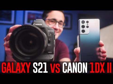 Video: Galaxy S21 ULTRA vs. $6000 PRO DSLR: Why a 108 megapixel sensor doesn't matter