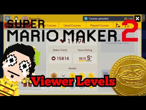 Super Mario Maker 2 Viewer Levels I am Back