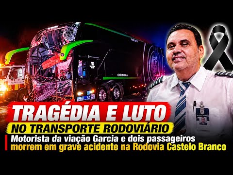 TRAGÉDIA: MOTORISTA DA GARCIA E 2 PASSAGEIROS MORREM E GRAVE ACIDENTE NO INTERIOR PAULISTA 