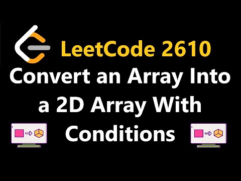 Convert An Array Into A 2d Array With Conditions Hashmap Python